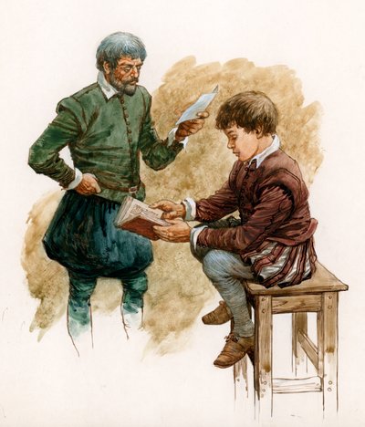 Tudorský chlapec se učí od Peter Jackson