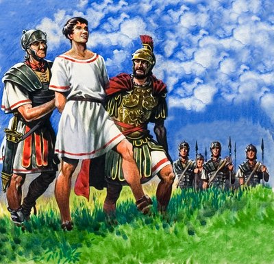 Mladý Brit zatčen římskými vojáky od Peter Jackson