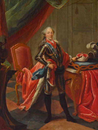Portrét Maxmiliána III Josefa 1727-1777, bavorského kurfiřta. od Peter Jacob Horemans