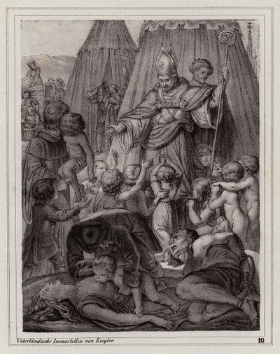 Druhé obléhání Vídně Turky od Peter Johann Nepomuk Geiger