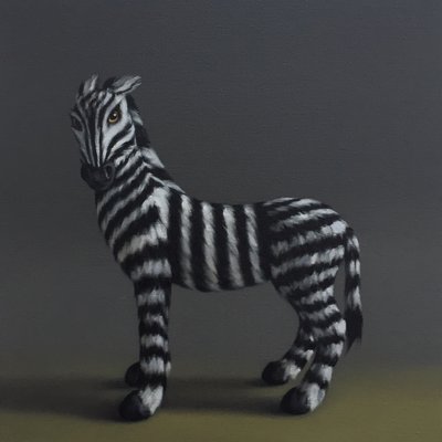 Zebra - After Stubbs, 2018 od Peter Jones