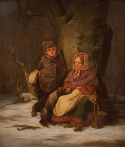 Dvě chudé děti od Peter Julius Larsen