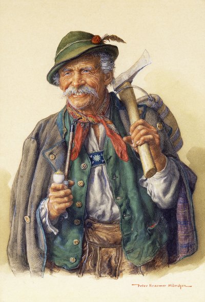 Dřevorubci, horolezci a lovci, od Peter Kraemer