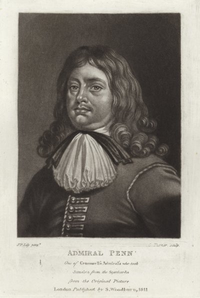 Admirál Penn od Peter Lely