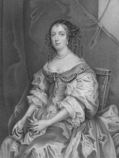 Kateřina z Braganzy od Peter Lely