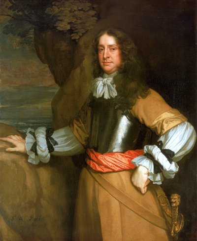 Vlajkaři z Lowestoftu: William Berkeley (1639-66). od Peter Lely