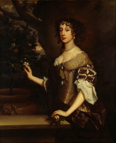 Marie z Modeny, královna choť krále Jakuba II., c1773-1680 od Peter Lely