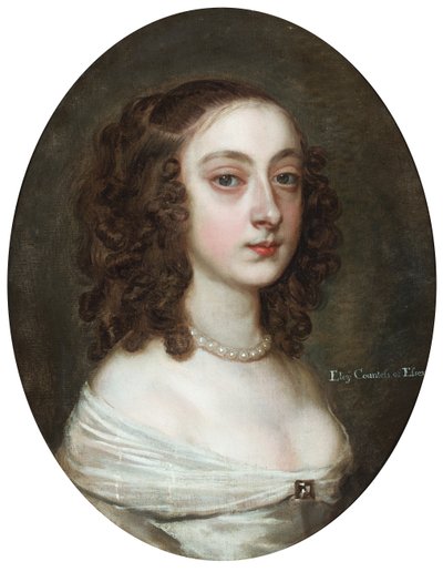Portrét Alžběty, hraběnky z Essexu (olej na plátně) od Peter Lely