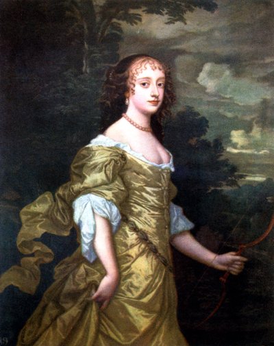 Portrét Frances, vévodkyně z Richmondu, c1662-1665. od Peter Lely