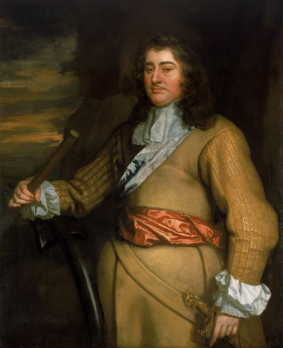 Portrét George Moncka (1608-1670), prvního vévody z Albemarle. Olej na plátně od Peter Lely