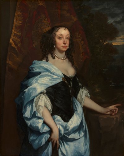 Portrét paní Leneve, c. 1657. od Peter Lely