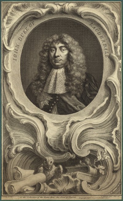 Portrét sira Johna Maitlanda, vévody z Lauderdale od Peter Lely