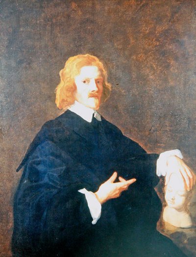 Portrét znalce (olej na plátně) od Peter Lely