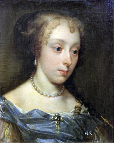 Portrét dámy od Peter Lely