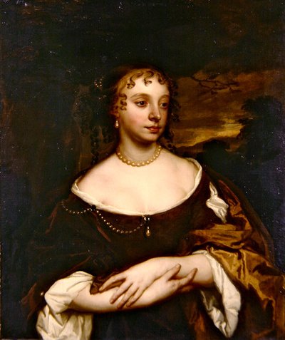 Portrét mladé dámy (olej na plátně) od Peter Lely