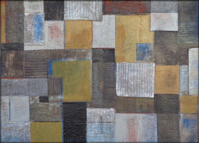 TANČÍCÍ REKTANGLY, 2020 (kombinovaná technika) od Peter McClure