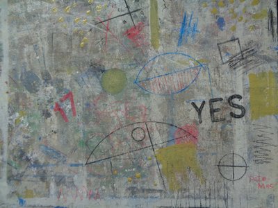 ANO, 2020 (smíšená média) od Peter McClure