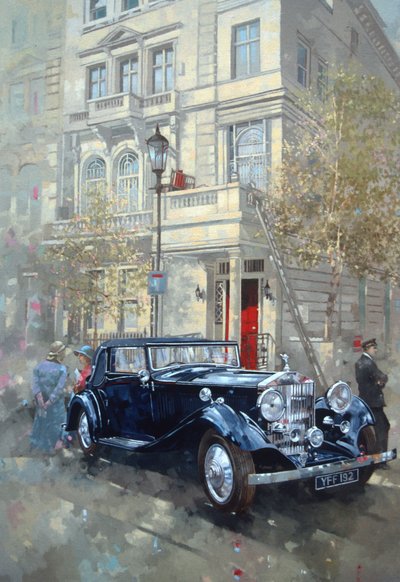 Phantom II do Queens Gate Mews (olej na plátně) od Peter Miller