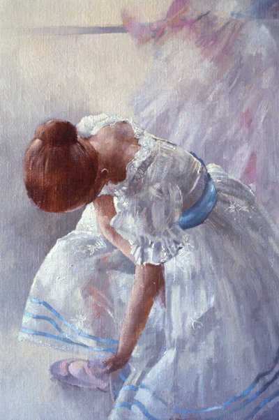 Sheila proti oknu (olej na plátně) od Peter Miller