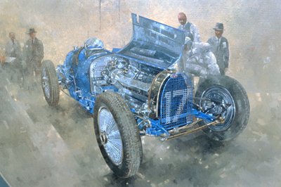 Bugatti Type 59 Grand Prix od Peter Miller