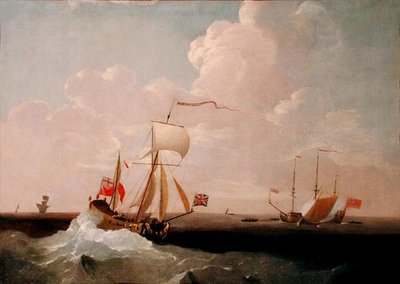 Royal Yacht (olej na plátně) od Peter Monamy
