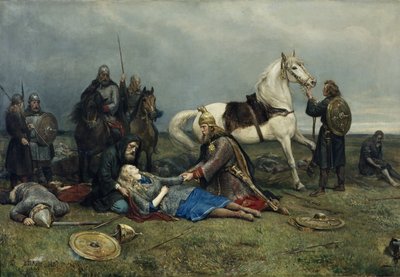 Smrt Valkýry od Peter Nicolai Arbo