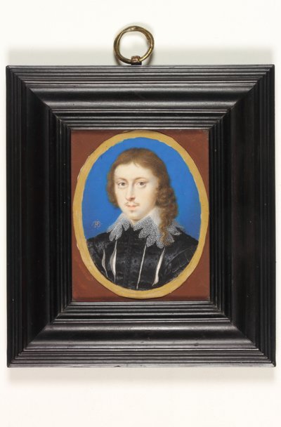 Edmund Waller (akvarel na pergamenu) od Peter Oliver