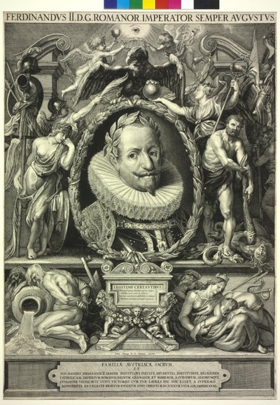 Císař Svaté říše římské Ferdinand II. od Peter Paul (after) Rubens