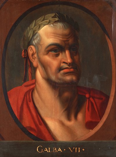 Císař Galba (3 avant JC-69) od Rubense, Petra Pavla od Peter Paul (school of) Rubens