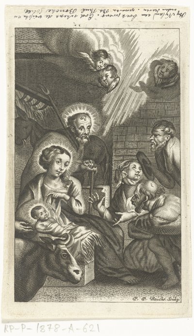 Klanění pastýřů od Peter Paul Bouché