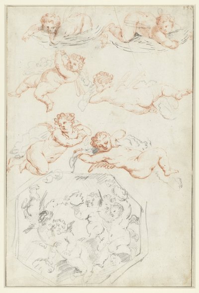 Studie putti od Peter Paul Rubens (possibly)