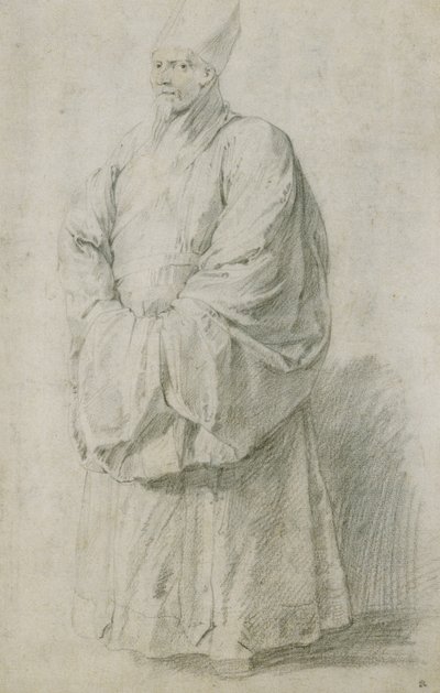 Jezuitský misionář v čínském kostýmu od Peter Paul Rubens