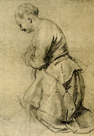 Modlící se pastýřka od Peter Paul Rubens