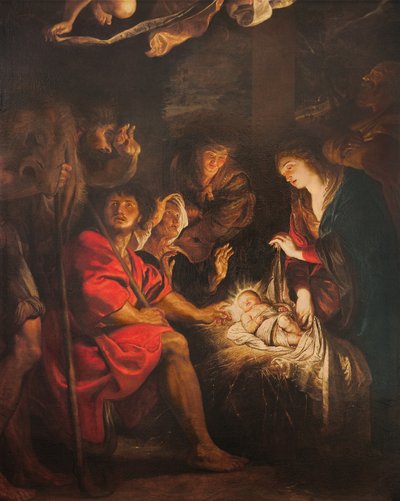 Klanění pastýřů od Peter Paul Rubens