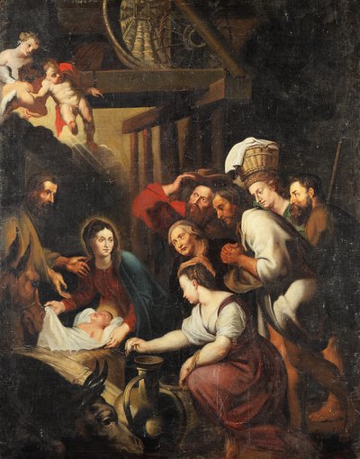 Klanění pastýřů od Peter Paul Rubens