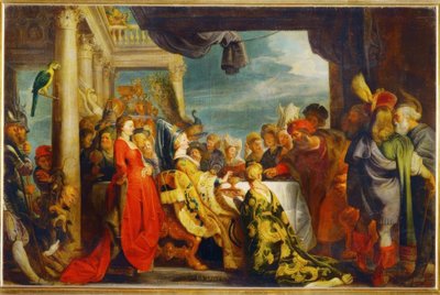 Alboin a Rosamunde od Peter Paul Rubens