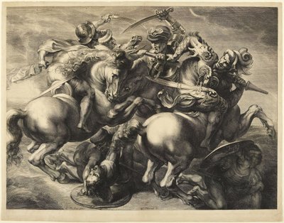 Bitva u Anghiari od Peter Paul Rubens