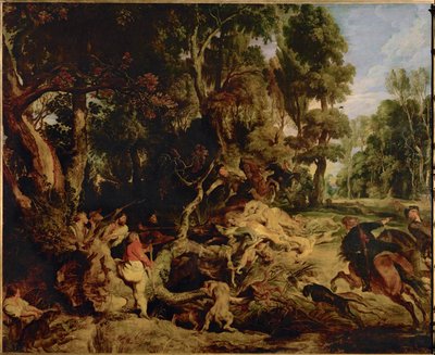 Boarhunt od Peter Paul Rubens