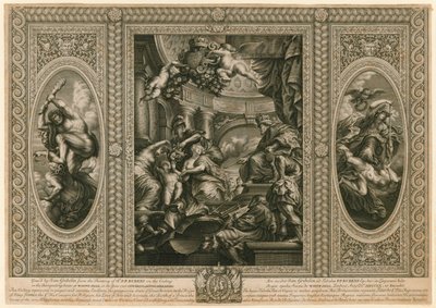 Strop banketního domu ve Whitehallu od Peter Paul Rubens