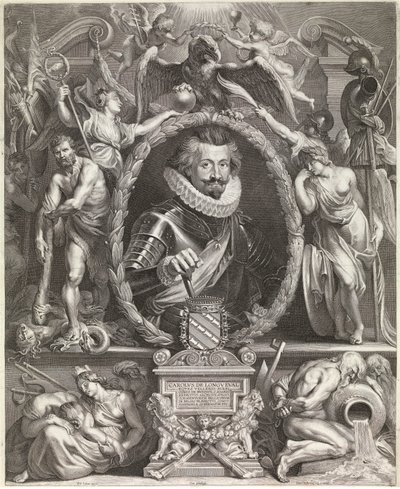 Charles Bonaventure de Longueval (rytina) od Peter Paul Rubens