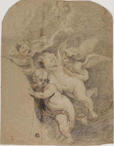 Cherubíni a putti od Peter Paul Rubens