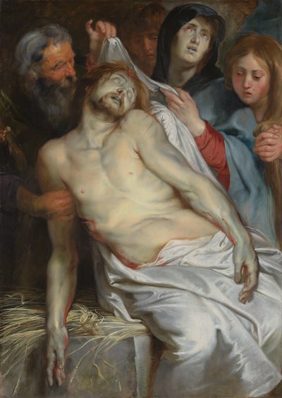 Kristus na slámě od Peter Paul Rubens
