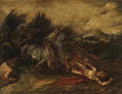 Smrt Hippolyta od Peter Paul Rubens
