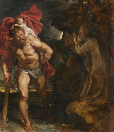 Svatý Kryštof od Peter Paul Rubens