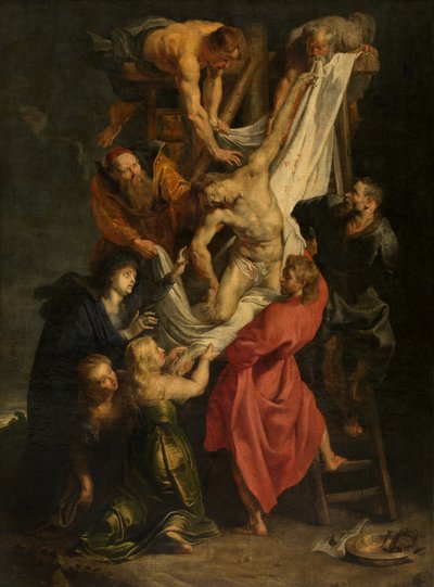 Sestup z kříže (olej na plátně) od Peter Paul Rubens