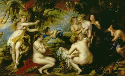 Diana a Callisto, kolem 1638-40 (olej na plátně) od Peter Paul Rubens