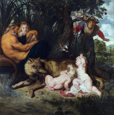 Hledání Romula a Rema. 1612 od Peter Paul Rubens