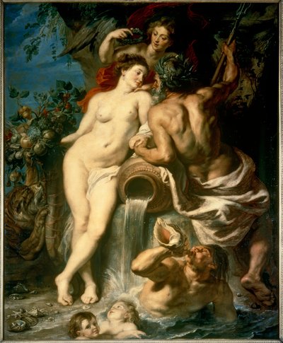 Spojení mezi vodou a zemí od Peter Paul Rubens