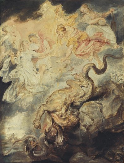 Smíření (skica k cyklu Medici) od Peter Paul Rubens