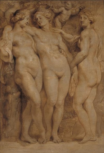 Tři grácie od Peter Paul Rubens
